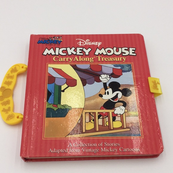 Disney Mickey Mouse Carry Along Treasury Cartoons - Picture 1 of 13